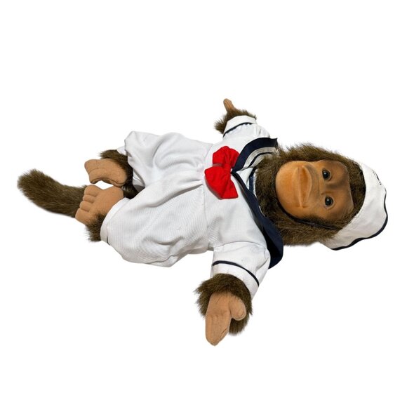 Set of 3 Hand Puppet Monkies Monkey Plush - Picture 6 of 16